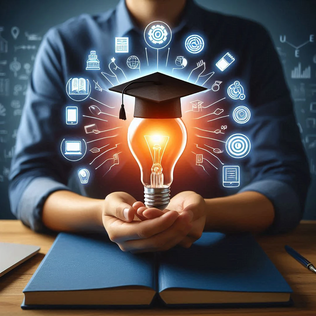 Healthcare professional using digital technology